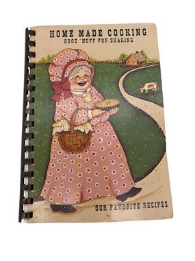 Home Made Cooking 1994 Knoxville TN Eastern Star Cookbook Church Recipes Vintage